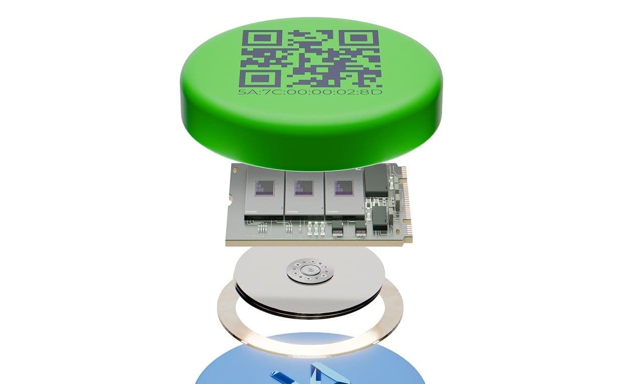 Temperatuursensor doorsnede