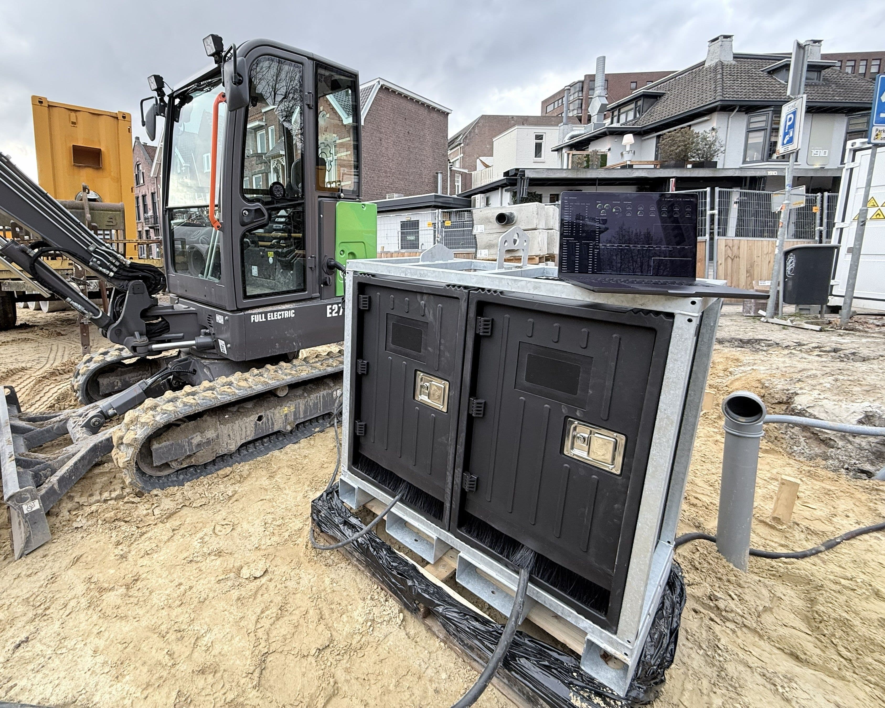 Elektriciteitskast bouwplaats