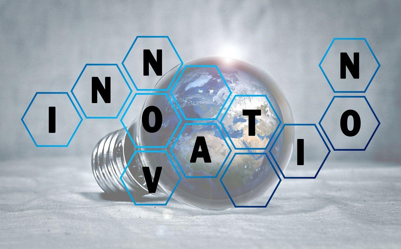 Lamp symbool innovatie