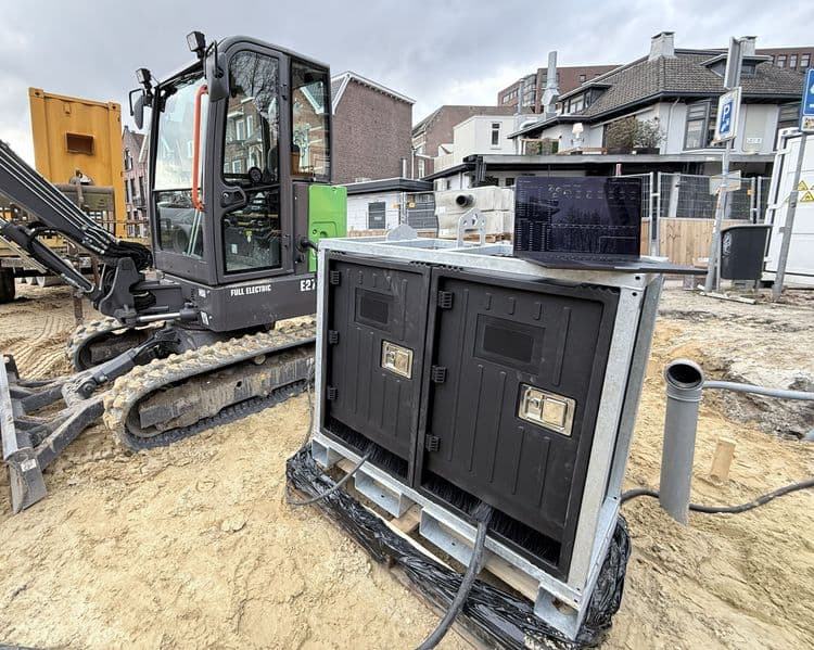 Elektriciteitskast bouwplaats